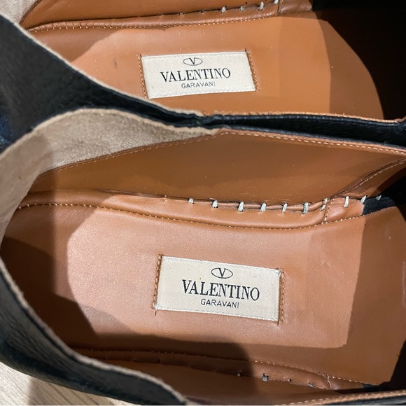 Valentino Rockstud black leather Espadrilles sz. 40 - Picture 9 of 10